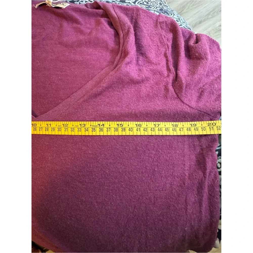 Wildfox‎ Plum V-Neck Sweater